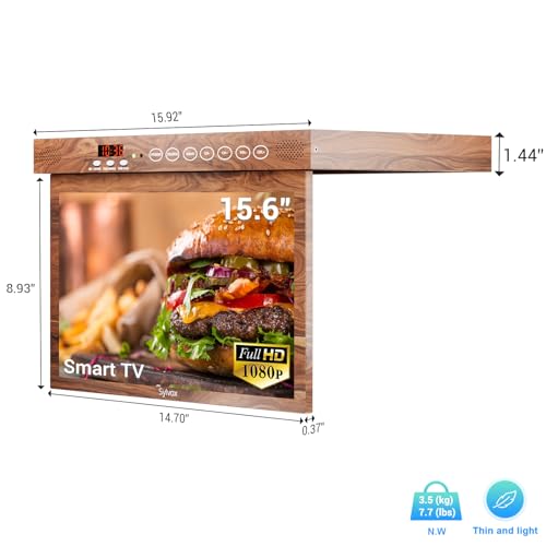 15.6 inch Under Cabinet TV