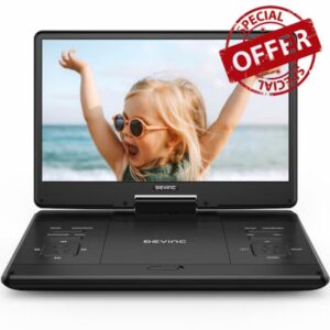 DEVINC 16.9" Portable DVD Player with 14.1" Large HD Screen