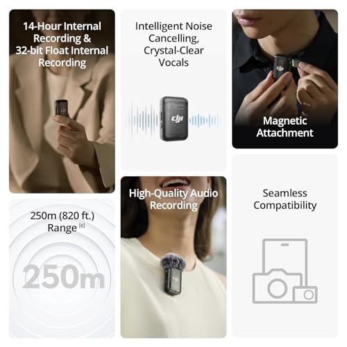 Wireless Microphone with Intelligent Noise Cancelling