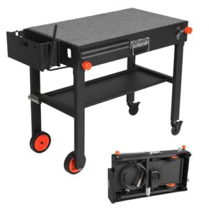 Folding Pizza Oven Stand Solid and Sturdy