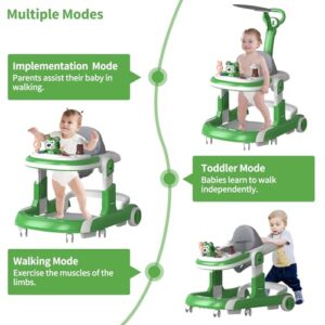 5-in-1 Baby Walker with Wheels