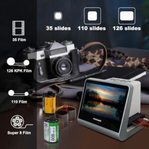 High Resolution 22MP Negatives Film and Digitizer