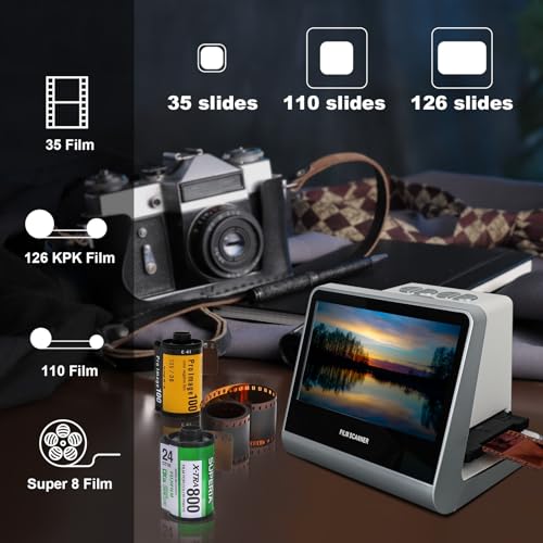 High Resolution 22MP Negatives Film and Digitizer