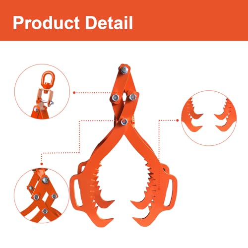 Eagle Claws Design Log Lifting Tongs Log Grabs