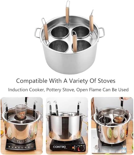 3/4/5 Holes Pasta Cooker Insert Set