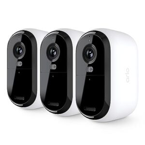 Arlo Essential Security Camera 2K | Outdoor - Indoor | 2nd Gen | Wireless with Spotlight