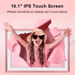 Send Pictures or Videos Remotely，Easy Setup，Great Gifts for Her| Pink