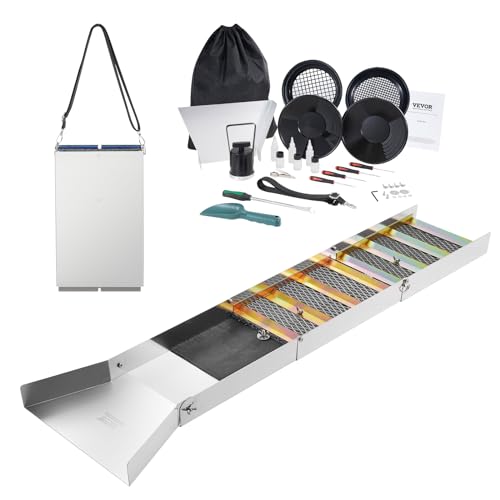 50" Folding Aluminum Alloy Gold Mining Equipment
