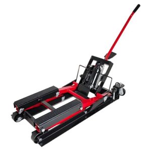 GARVEE 1500 LBS Capacity Steel ATV Lift Stand Hoist with Wheels