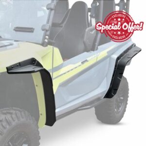 UTVSXPERT Wider Extended Front ＆ Rear Fender Flares for Yamaha RMAX4 1000 21-24