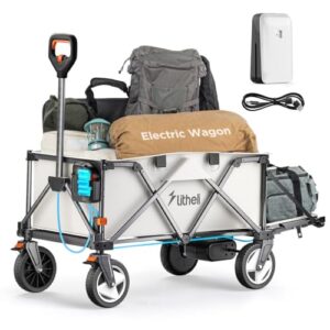 Pure Electric Drive Collapsible Wagon for Camping
