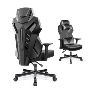 Breathable Computer Racing Style Swivel Chair Adjustable Backrest Ergonomic PC with Lumbar Support