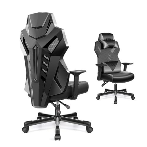 Breathable Computer Racing Style Swivel Chair Adjustable Backrest Ergonomic PC with Lumbar Support