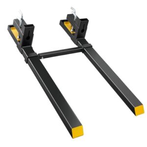 4000 lbs Clamp on Pallet Forks