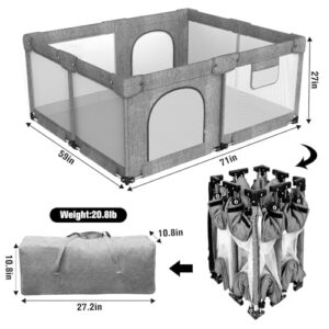 Collapsible Playpen for Babies and Toddlers