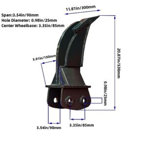 Wide Backhoe Scarifier