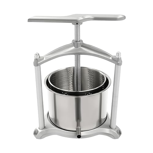 Stainless Steel Manual Cheese Press Grape Cider Wine Making Equipment for Pressing Cheese