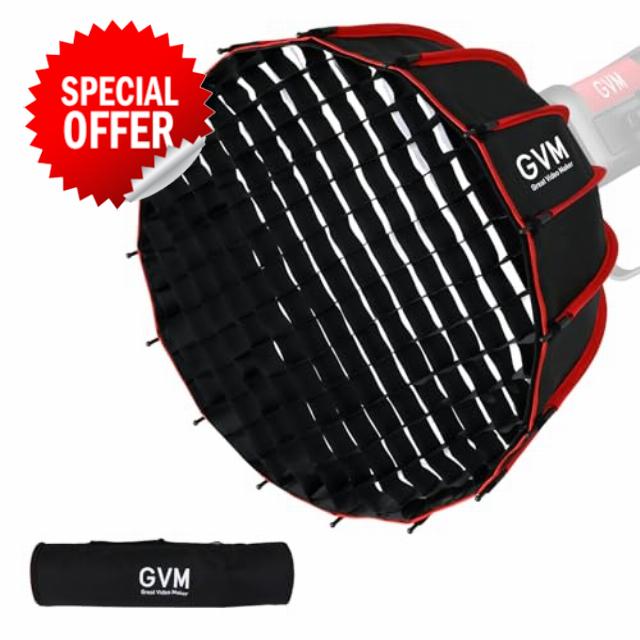 GVM Soft Boxes Lighting Bowens Mount