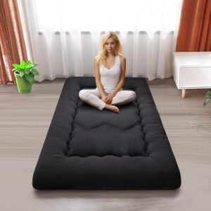 Japanese Futon Bed Mat Tatami Mattress 4" Thicken Floor Sleeping Mats