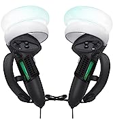 KIWI design Controller Grips Cover Accessories Compatible with Oculus Quest 2, Protector with Adj...