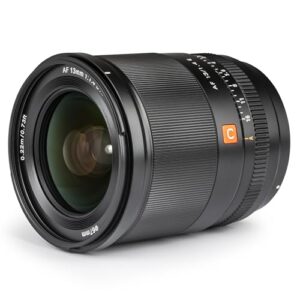 Ultra Wide Angle STM APS-C Auto Focus Prime Lens Compatible with Sony E-Mount Mirrorless Cameras ZV-E10 a600 a6600 a6100 a6000 a7