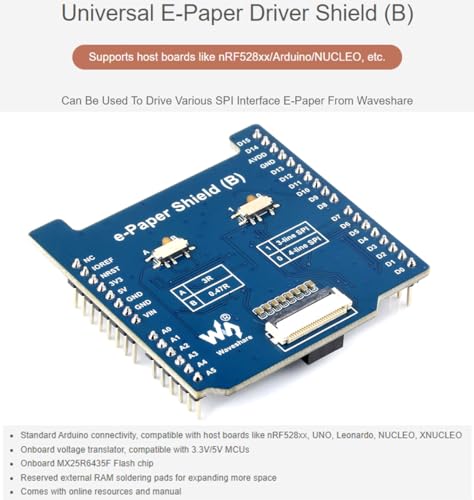Onboard MX25R6435F Flash Chip