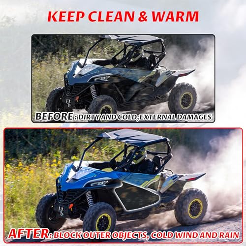 Lower Half Door Insert Panels Filler Panel Frame for CFMOTO ZForce 950 H.O. EX SPORT 2020 2021 2022 2023 2024