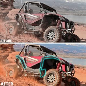 Combined Front and Rear Mud Guard Mud Flaps for Honda Talon 1000X 1000R 1000X4 2019-2023 Accessories
