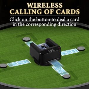 2-8 Player Casino Playing Card Table for Texas Holdem Blackjack Games As Gifts