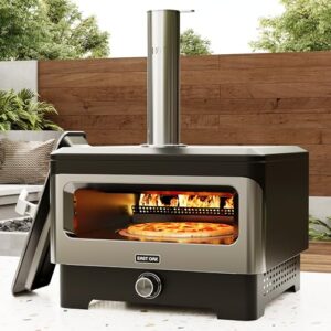 12" Wood Pellet Pizza Oven with Rotating Pizza Stone