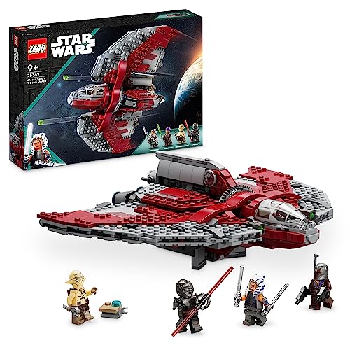 Buildable Toy Starship with 4 Minifigures & 75325 Star Wars The Mandalorian's N-1 Starfighter Building Toy