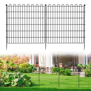 32 in(H) X 23.6ft(L) Animal Barrier Fencing Rustproof Metal Wire Panel Border for Dog