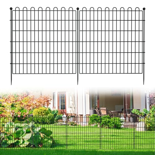 32 in(H) X 23.6ft(L) Animal Barrier Fencing Rustproof Metal Wire Panel Border for Dog