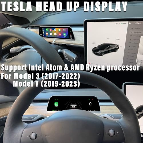 9.66" HD Touch Screen Dashboard Display Power/Speed/Music/map info