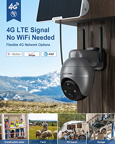 Solar Camera Without WiFi Needed 2K Color Night Vision