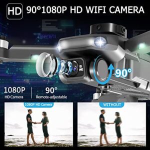 1080P HD Foldable FPV Remote Control Quadcopter