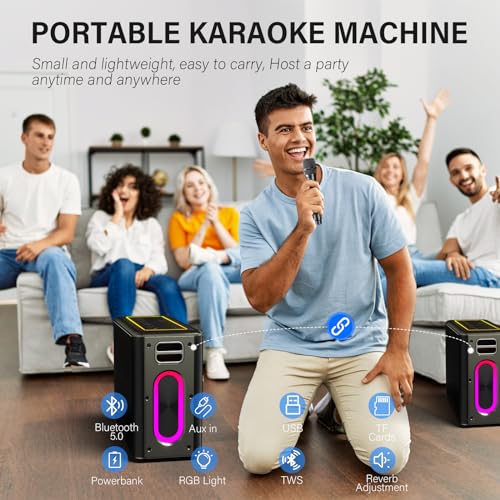 150W Powerful Portable Bluetooth Speaker for Party