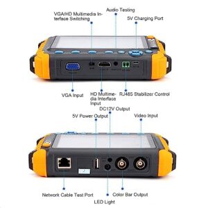 8MP AHD TVI CVI VGA IP Camera Test