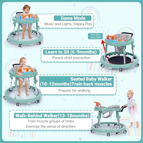 Baby Walker with Wheels Portable