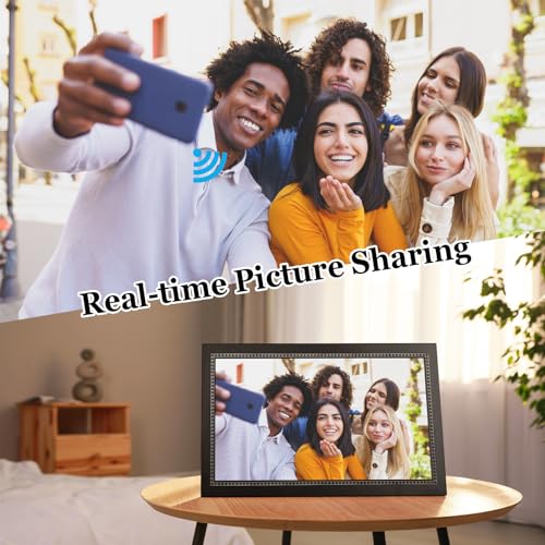 Electronic Picture Frame IPS HD Touchscreen Programmable