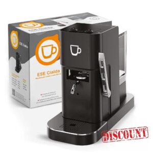 Capsucup ESE Pods Espresso machine - Single-serve Coffee maker for Cialda Paper pod
