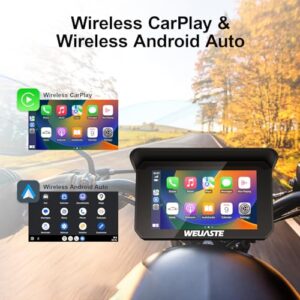 Wireless CarPlay/Android Auto for Motorcycle
