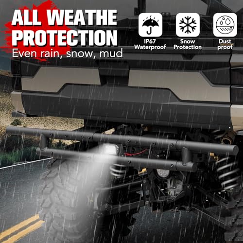 Combined Heavy Duty Rear Brush Guard Protector Accessories