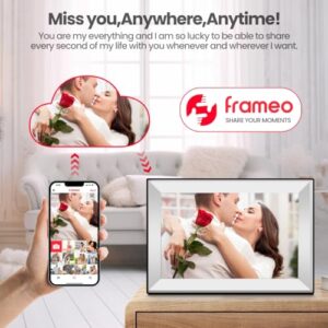 Frameo 10.1 Inch Smart WiFi Electronic Digital Picture Frame