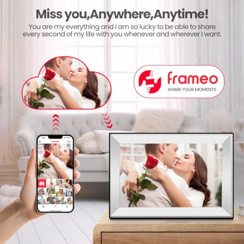 Frameo 10.1 Inch Smart WiFi Electronic Digital Picture Frame