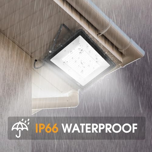 2000W Equivalent 43500LM 5000K Daylight White Super Bright FloodLight with Plug