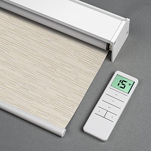Blackout Electric Blinds for Windows Work with Alexa Google via Hub