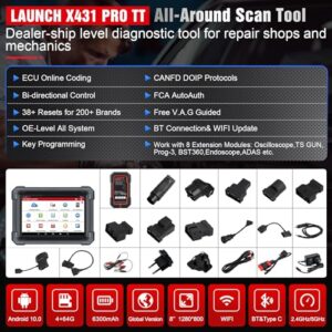 Bidirectional Scan Tool with CAN FD & DoIP