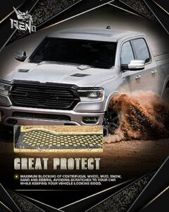 Driver & Passenger Sides Splash Guards Heavy Duty Vehicle Sediment Protection Compatible with Universal Truck SUV Off-Road Car (Front & Rear