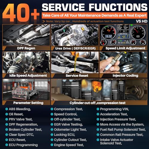 2024 Elite Bidirectional Diesel Diagnostic Scan Tool ECU Coding